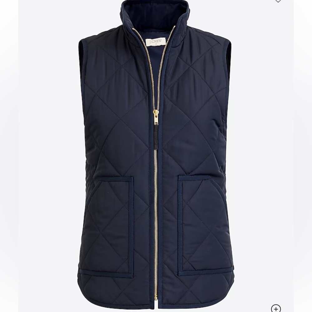 J. Crew Quilted puffer vest